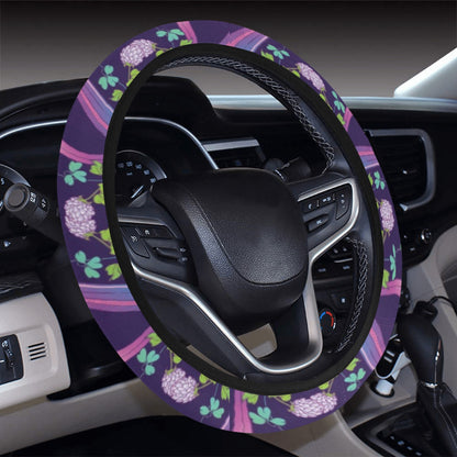 Harp Print Design LKS403 Steering Wheel Cover with Elastic Edge