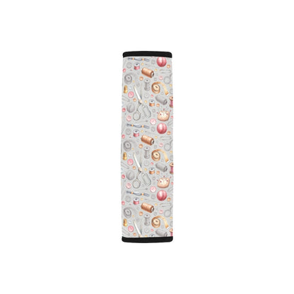 Sewing Equipment Print Design LKS302 Car Seat Belt Cover