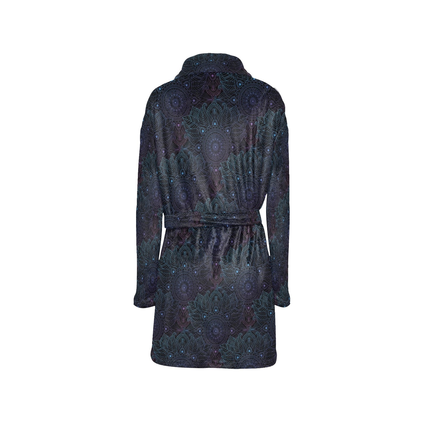 Boho Floral Mandala Women's Fleece Robe