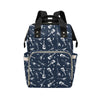 Electric Guitar Print Design LKS402 Diaper Bag Backpack