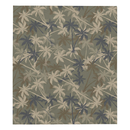 Palm Tree camouflage Premium Quilt