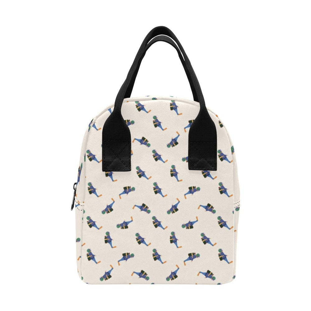Scuba Driver Print Design LKS301 Insulated Lunch Bag