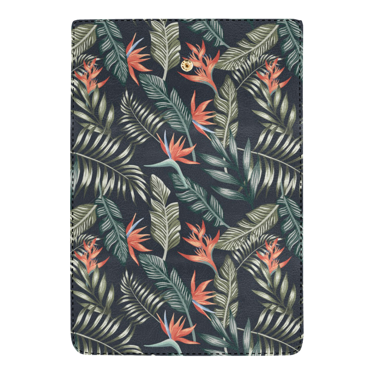 Bird Of Paradise Pattern Print Design BOP02 Women's Trifold Wallet