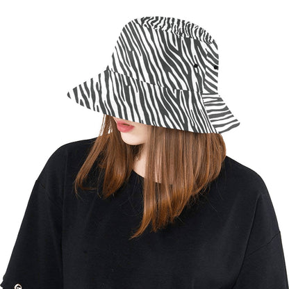 Zebra Classic Print Design LKS302 Unisex Bucket Hat