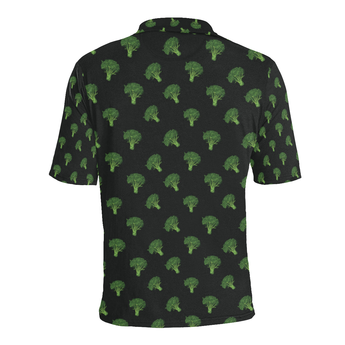 Broccoli Pattern Print Design 04 Men Polo Shirt