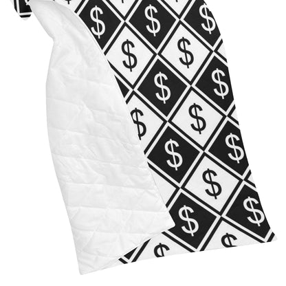 Money Pattern Print Design 04 Premium Quilt