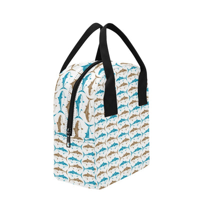 Tuna Fish Print Design LKS301 Insulated Lunch Bag
