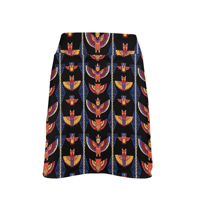 Totem Print Design LKS301 17" Golf & Pickleball Skort with Pockets