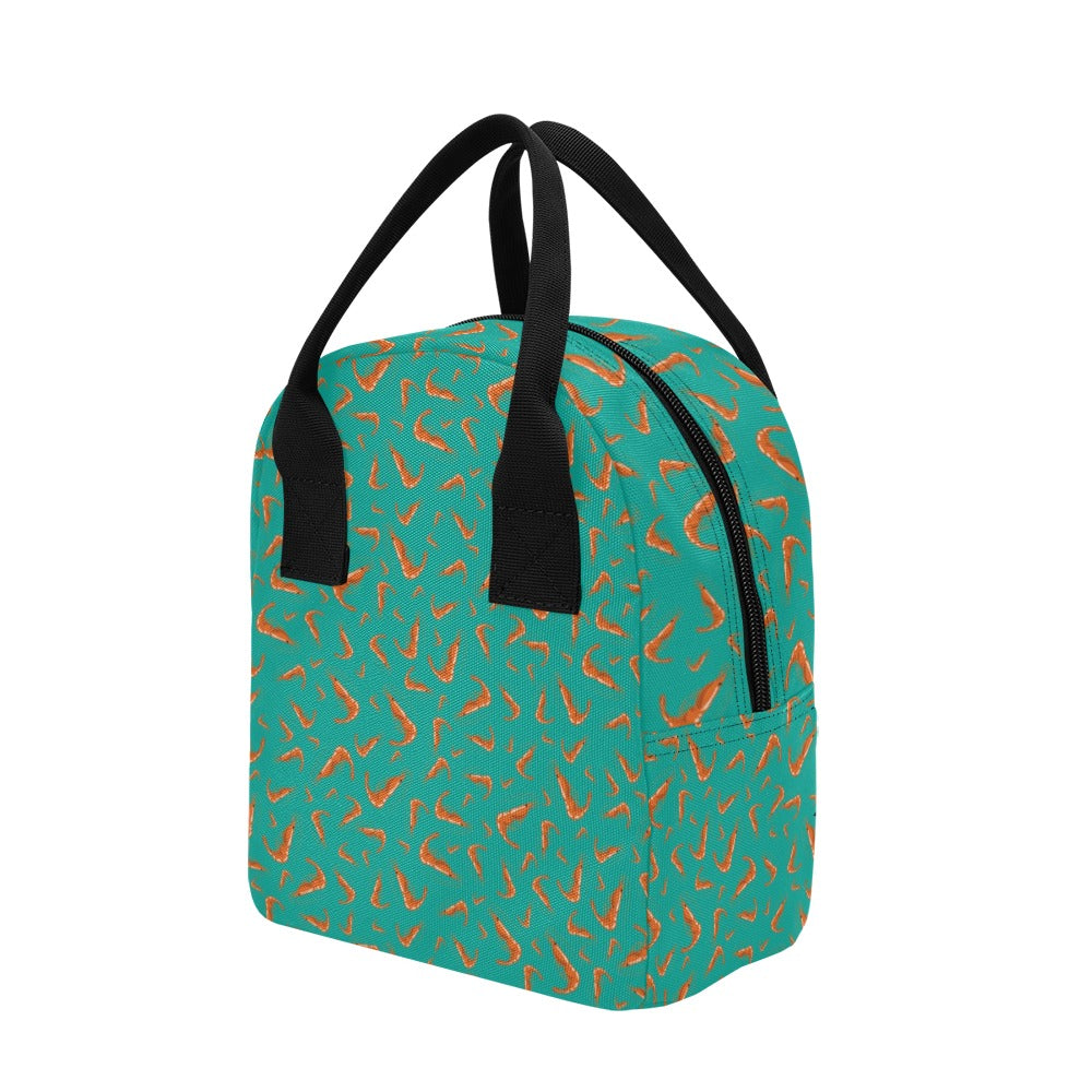 Shrimp Print Design LKS301 Insulated Lunch Bag