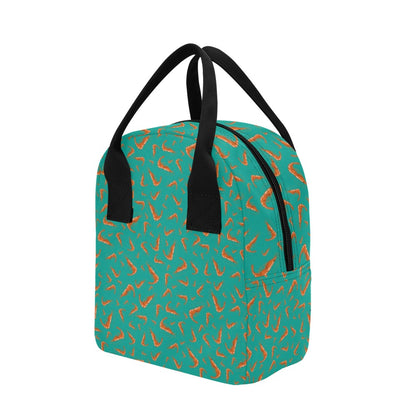 Shrimp Print Design LKS301 Insulated Lunch Bag