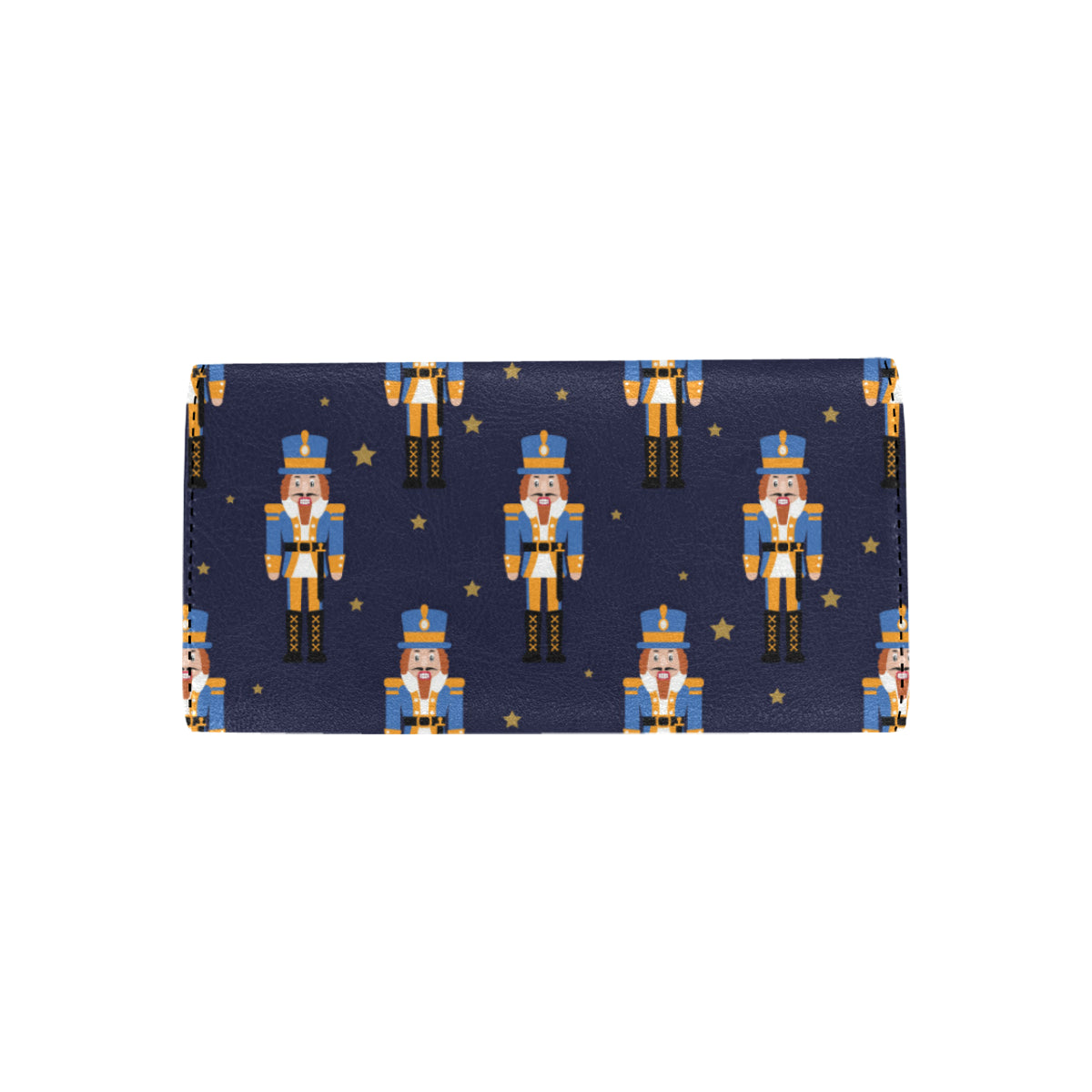 Nutcracker Pattern Print Design A04 Women's Trifold Wallet