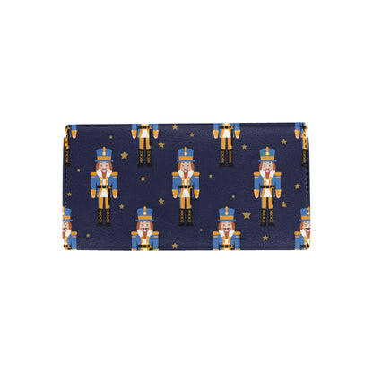 Nutcracker Pattern Print Design A04 Women's Trifold Wallet