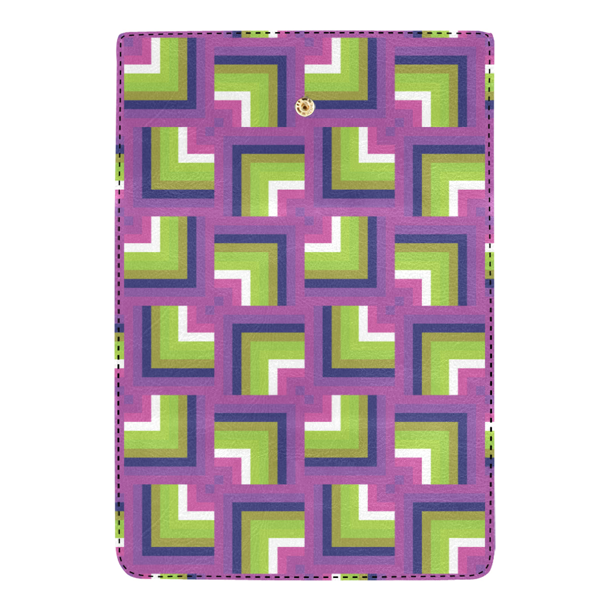 Optical illusion Pattern Print Design A05 Women's Trifold Wallet