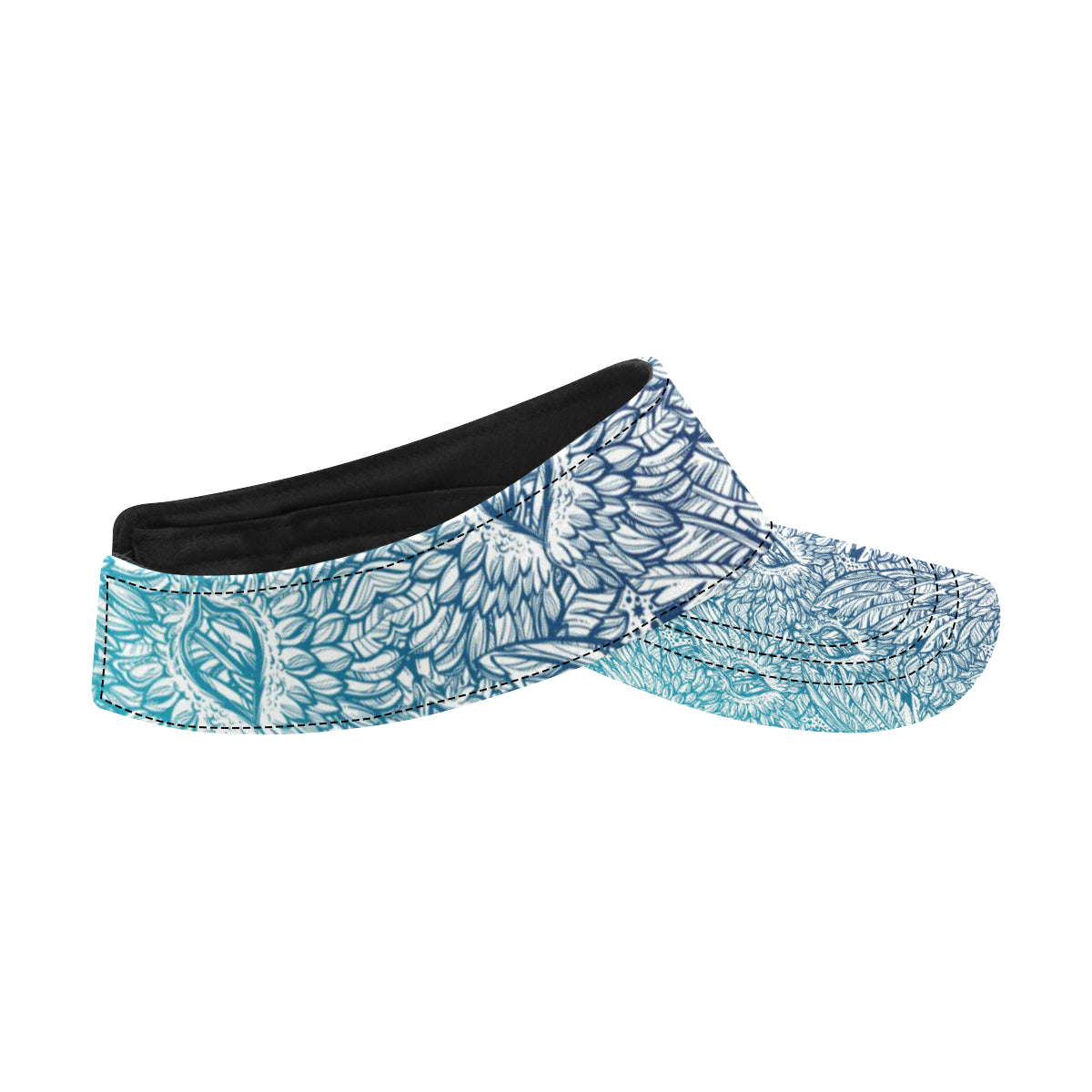 Angel Wings Boho Design Themed Print Unisex Sun Visor