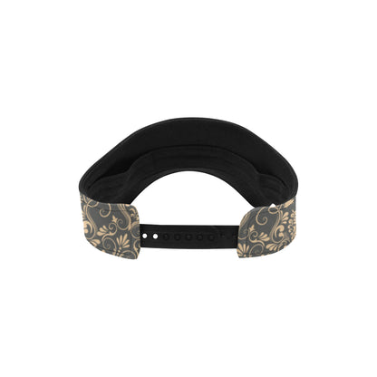Damask Elegant Luxury Print Pattern Unisex Sun Visor