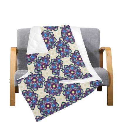 lotus Boho Pattern Print Design LO08 Premium Quilt