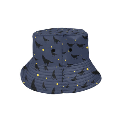 Wolf Print Design LKS301 Unisex Bucket Hat