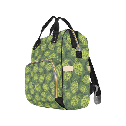 Hope Pattern Print Design 02 Diaper Bag Backpack