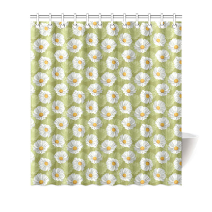 Daisy Pattern Print Design DS06 Shower Curtain
