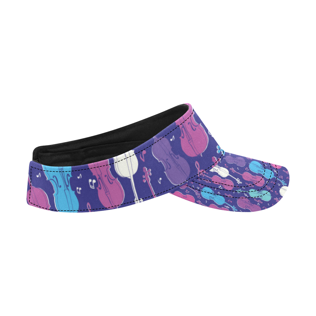 Cello Pattern Print Design 01 Unisex Sun Visor