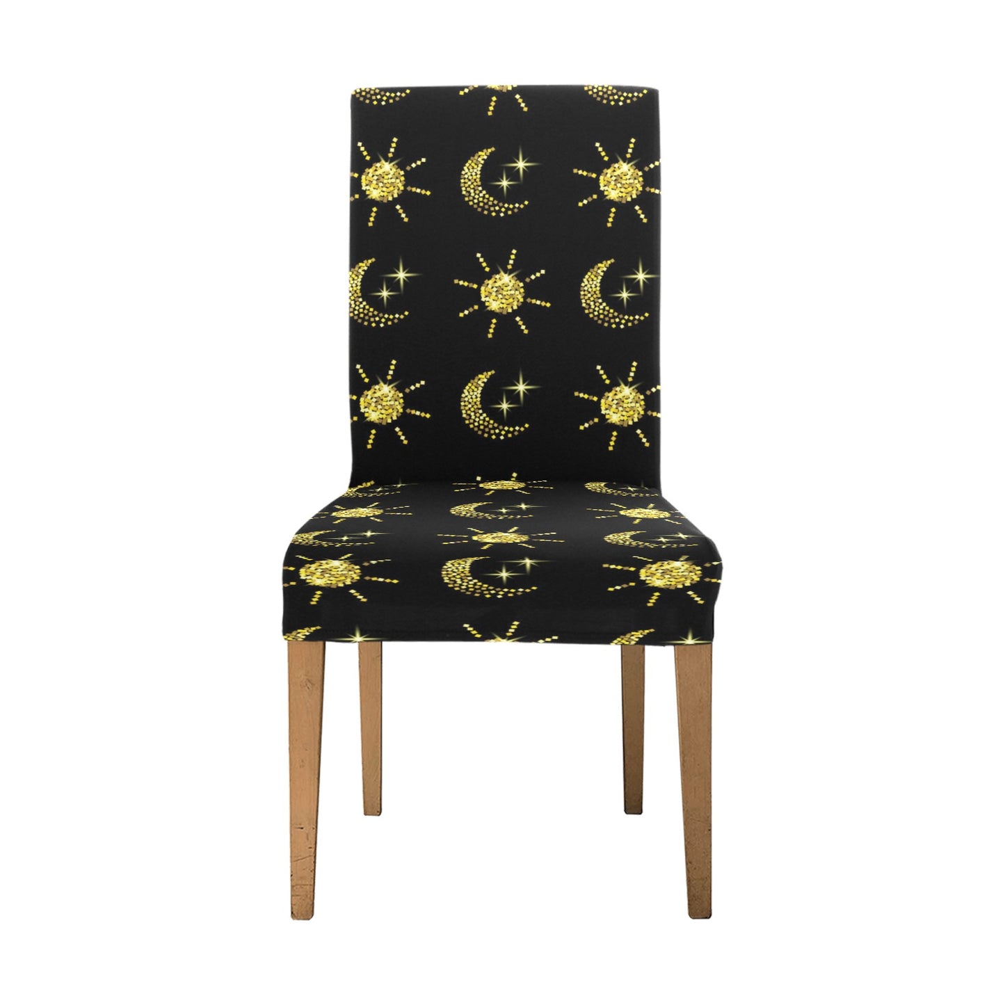 Sun Moon Print Design LKS304 Dining Chair Slipcover
