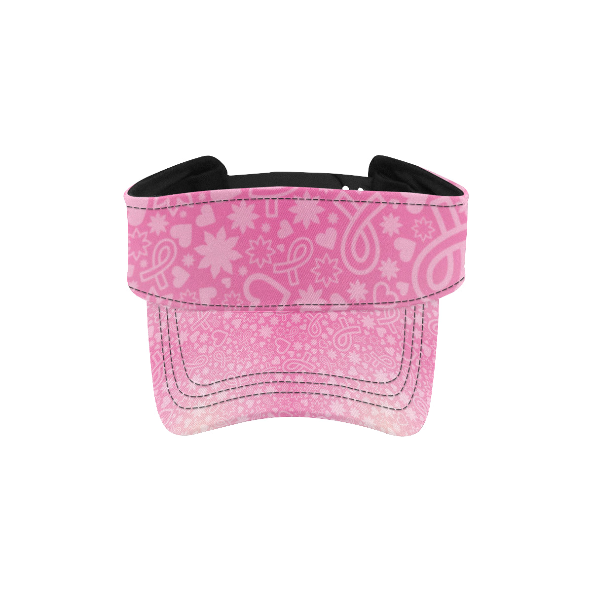Breast cancer Pattern Print Design 02 Unisex Sun Visor