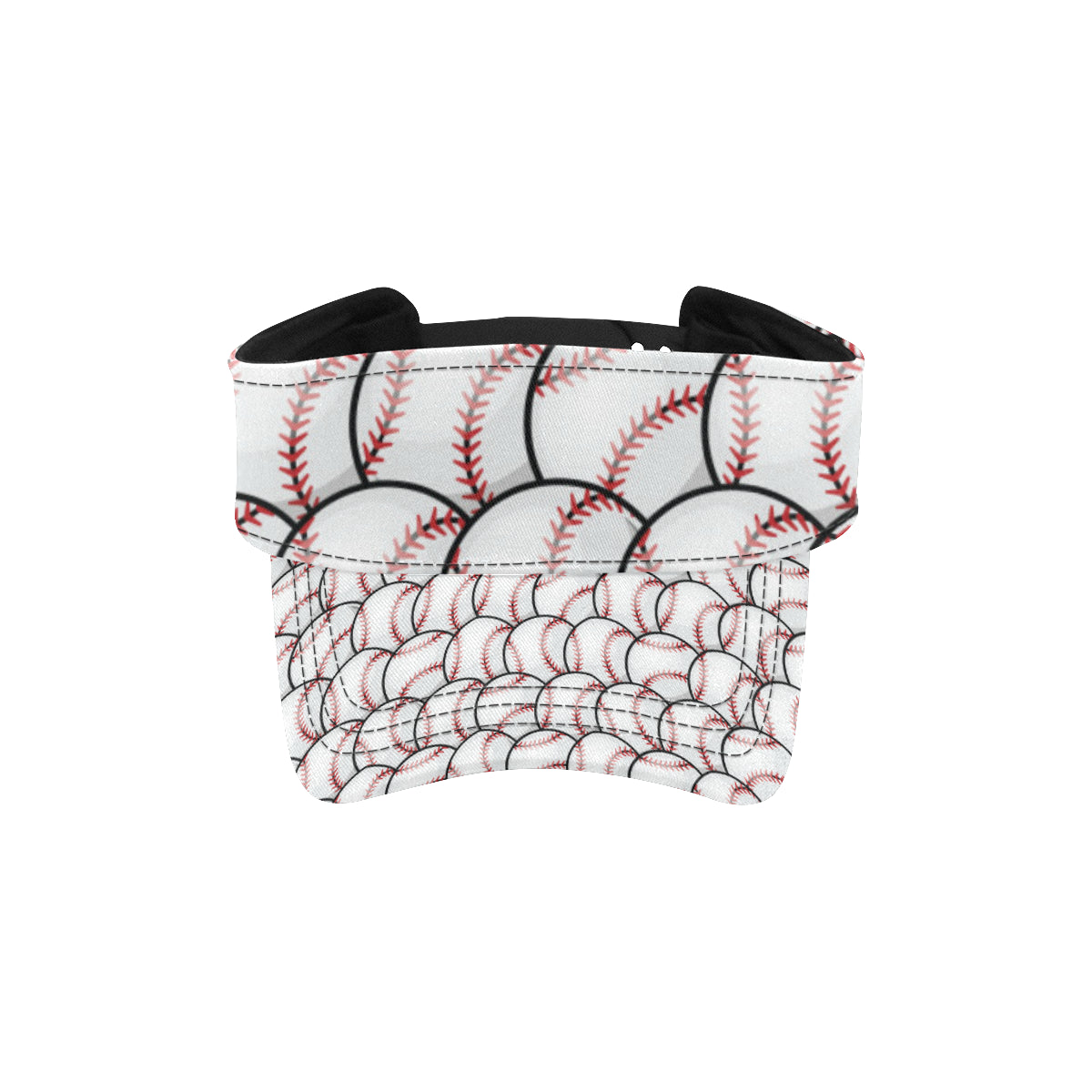 Baseball Pattern Unisex Sun Visor