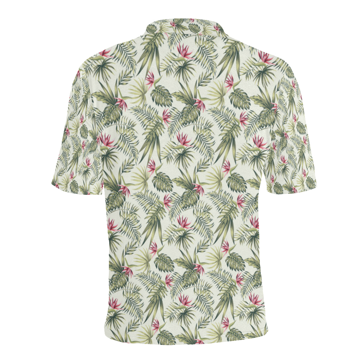 Bird Of Paradise Pattern Print Design 04 Men Polo Shirt