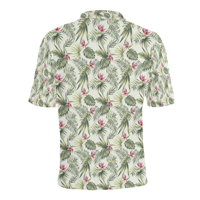 Bird Of Paradise Pattern Print Design 04 Men Polo Shirt