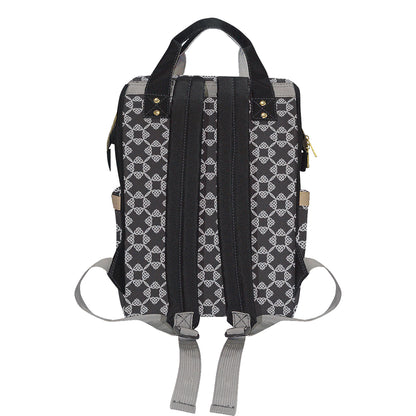 Celtic Pattern Print Design 06 Diaper Bag Backpack