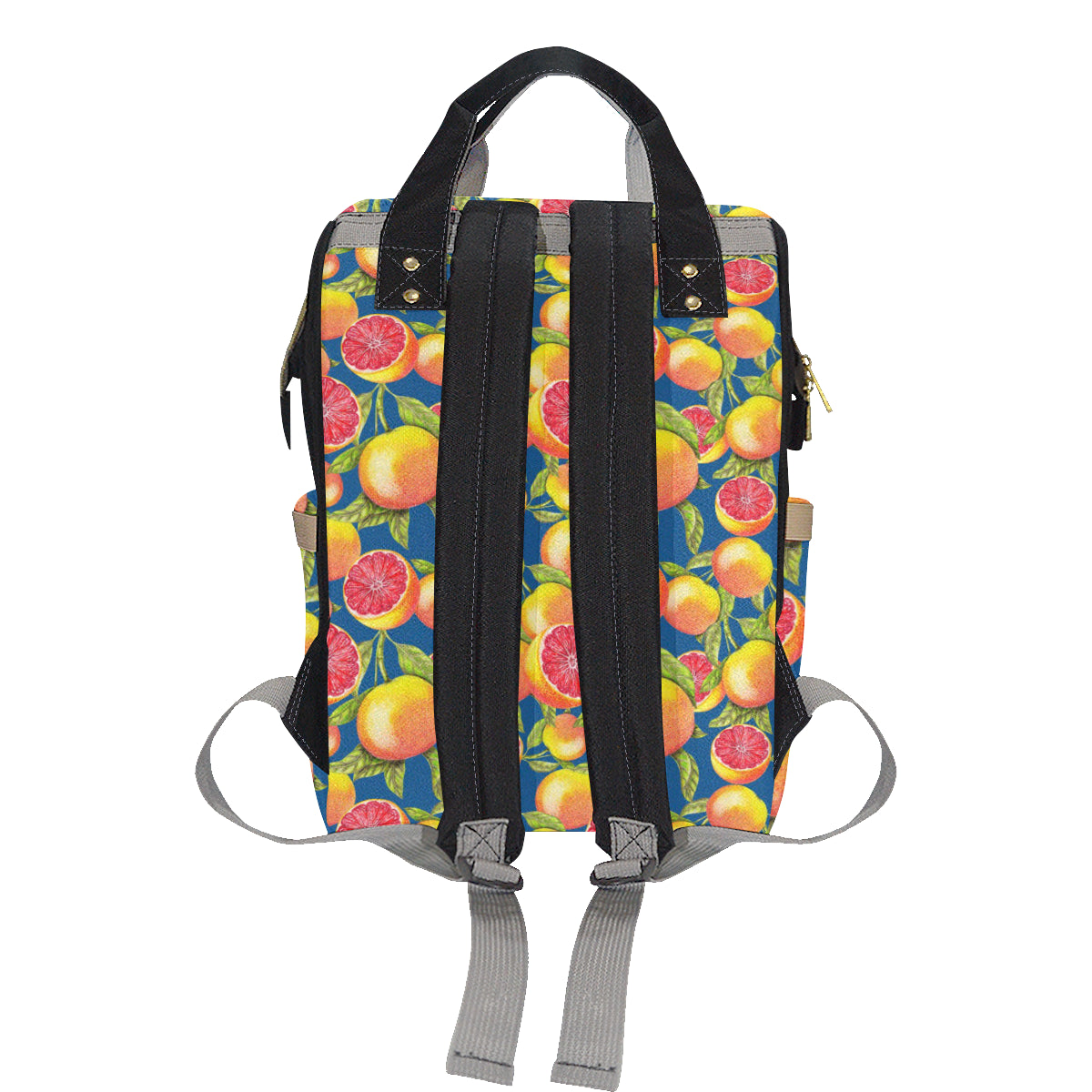 Grapefruit Pattern Print Design GF04 Diaper Bag Backpack