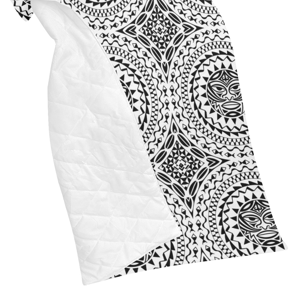 Polynesian Tribal Mask Premium Quilt