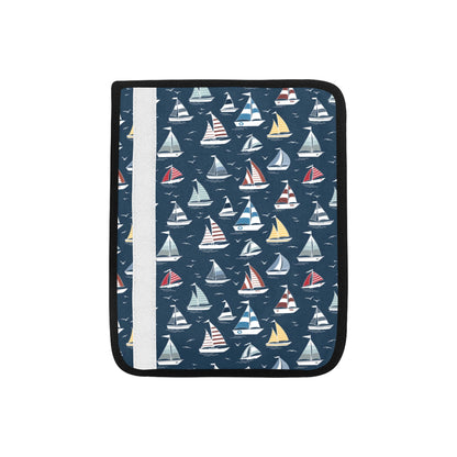 Sailboat Print Design LKS306 Car Seat Belt Cover