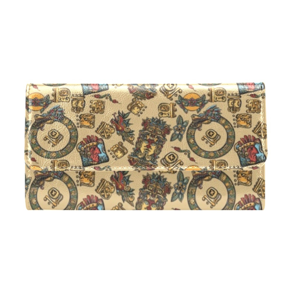 Totem Print Design LKS305 Women's Trifold Wallet