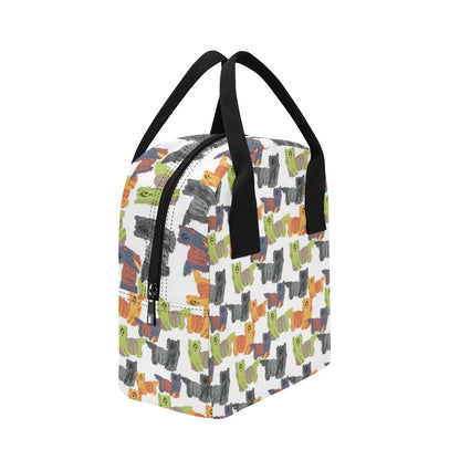 Skye Terriers Print Design LKS301 Insulated Lunch Bag