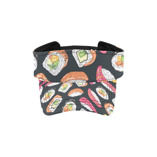 Sushi Print Design LKS306 Unisex Sun Visor