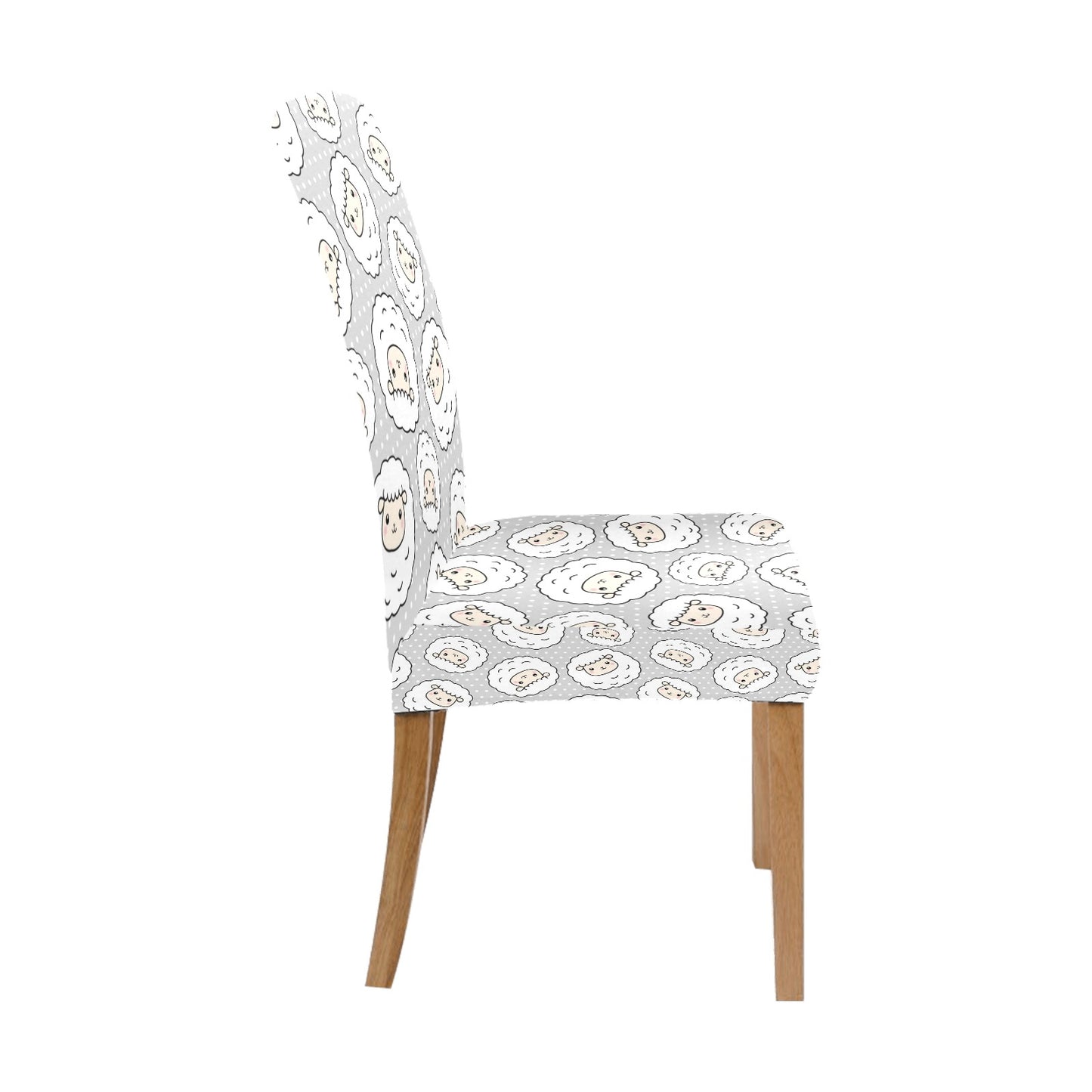 Sheep Print Design LKS401 Dining Chair Slipcover