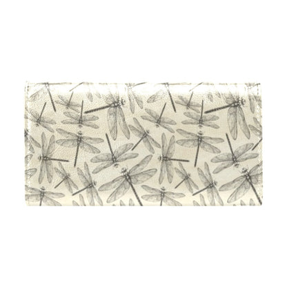 Dragonfly Print Design LKS402 Women's Trifold Wallet