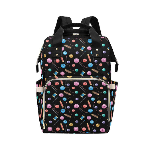 Sewing Print Design LKS309 Diaper Bag Backpack