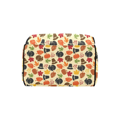 Thanksgiving Print Design LKS303 Diaper Bag Backpack