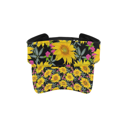 Sunflower Pattern Print Design SF014 Unisex Sun Visor