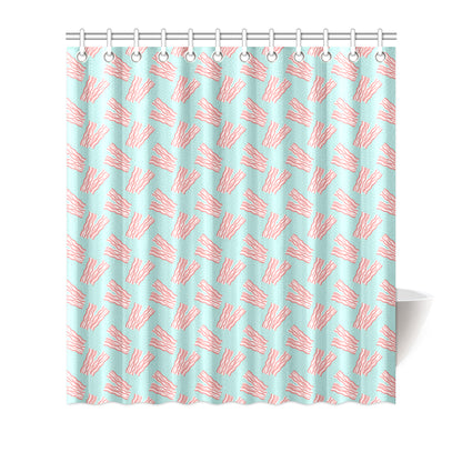 Bacon Pattern Print Design 04 Shower Curtain