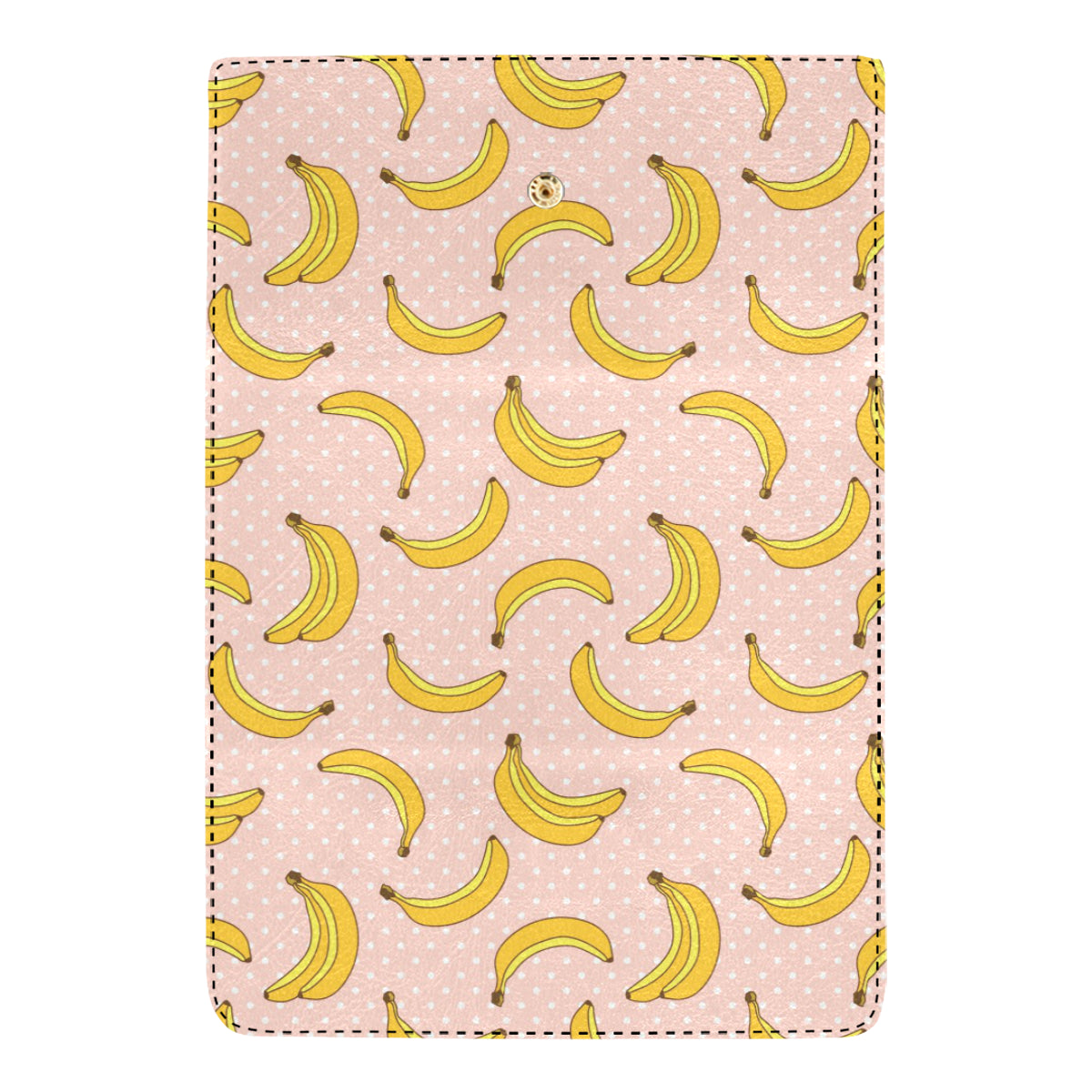 Banana Pattern Print Design BA06 Women's Trifold Wallet