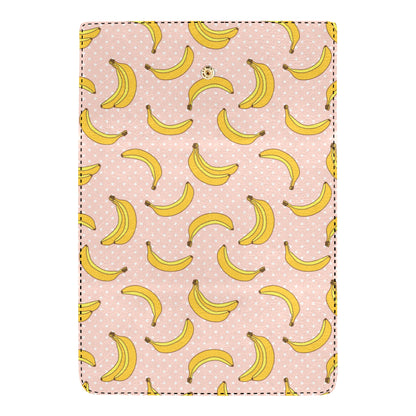 Banana Pattern Print Design BA06 Women's Trifold Wallet