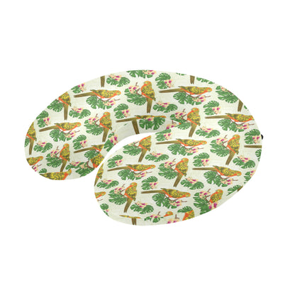 Conures Pattern Print Design 01 U-Shaped Travel Neck Pillow