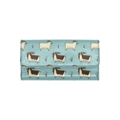 Goat Pattern Print Design 02 Women's Trifold Wallet