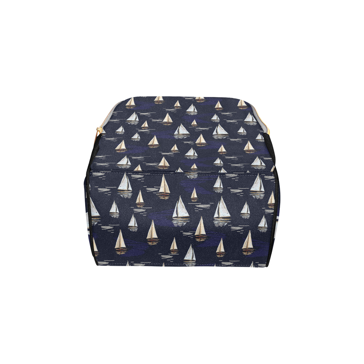 Sailing Ships Pattern Print Design A05 Diaper Bag Backpack
