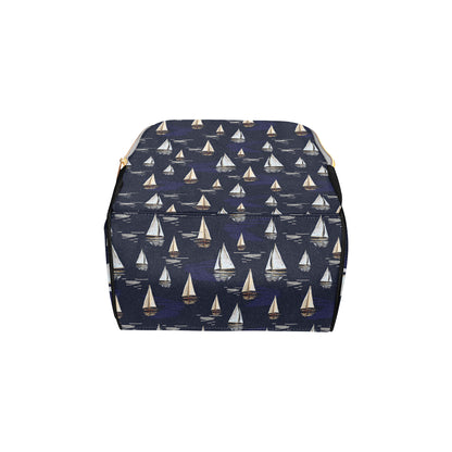 Sailing Ships Pattern Print Design A05 Diaper Bag Backpack