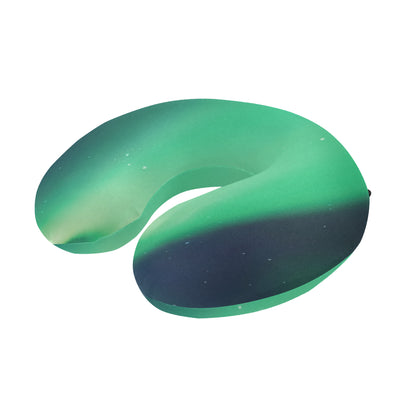 Aurora Borealis Pattern Print Design 04 U-Shaped Travel Neck Pillow