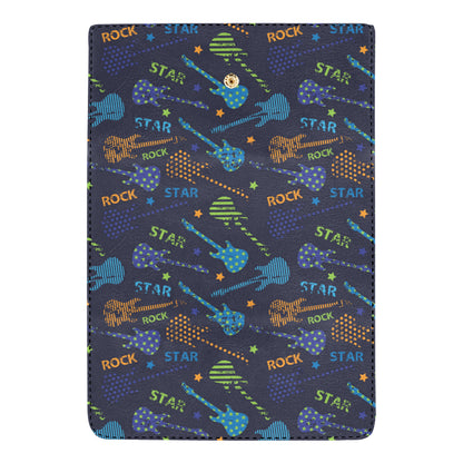 Rock and Roll Pattern Print Design A04 Women's Trifold Wallet